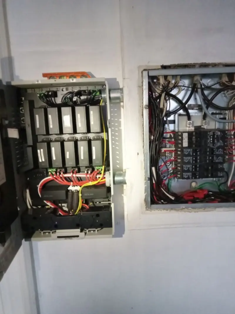 Electrical panel upgrade completed for Ring Doorbell Installation in Tyrone